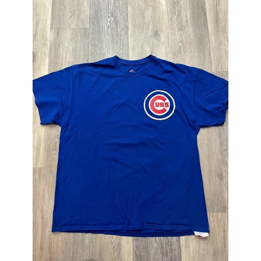 Majestics Chicago Cubs Kyle Schwarber Jersey Shirt MLB Baseball XL